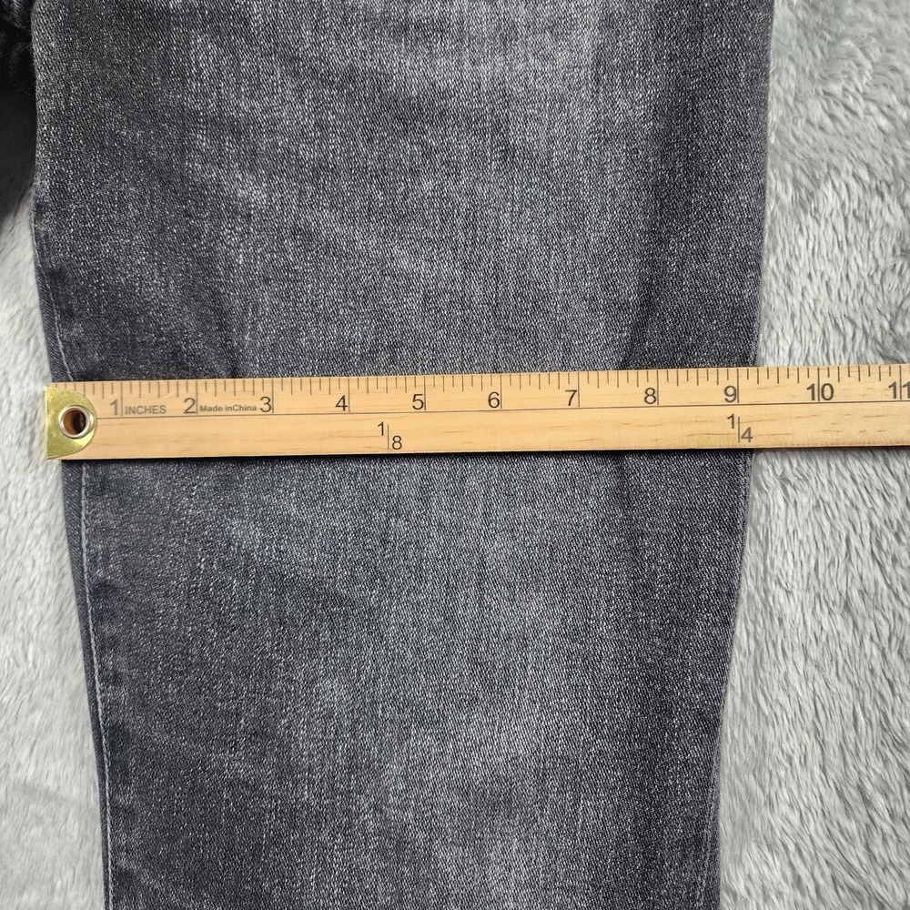 AG Adriano Goldschmied Jeans Mens 34x33 Gray Everett Slim Straight Stretch Faded - Picture 3 of 13